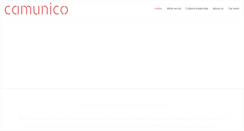 Desktop Screenshot of camunico.com